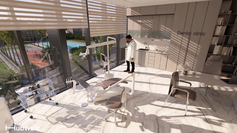 clinic for sale in New Cairo Hubwalk