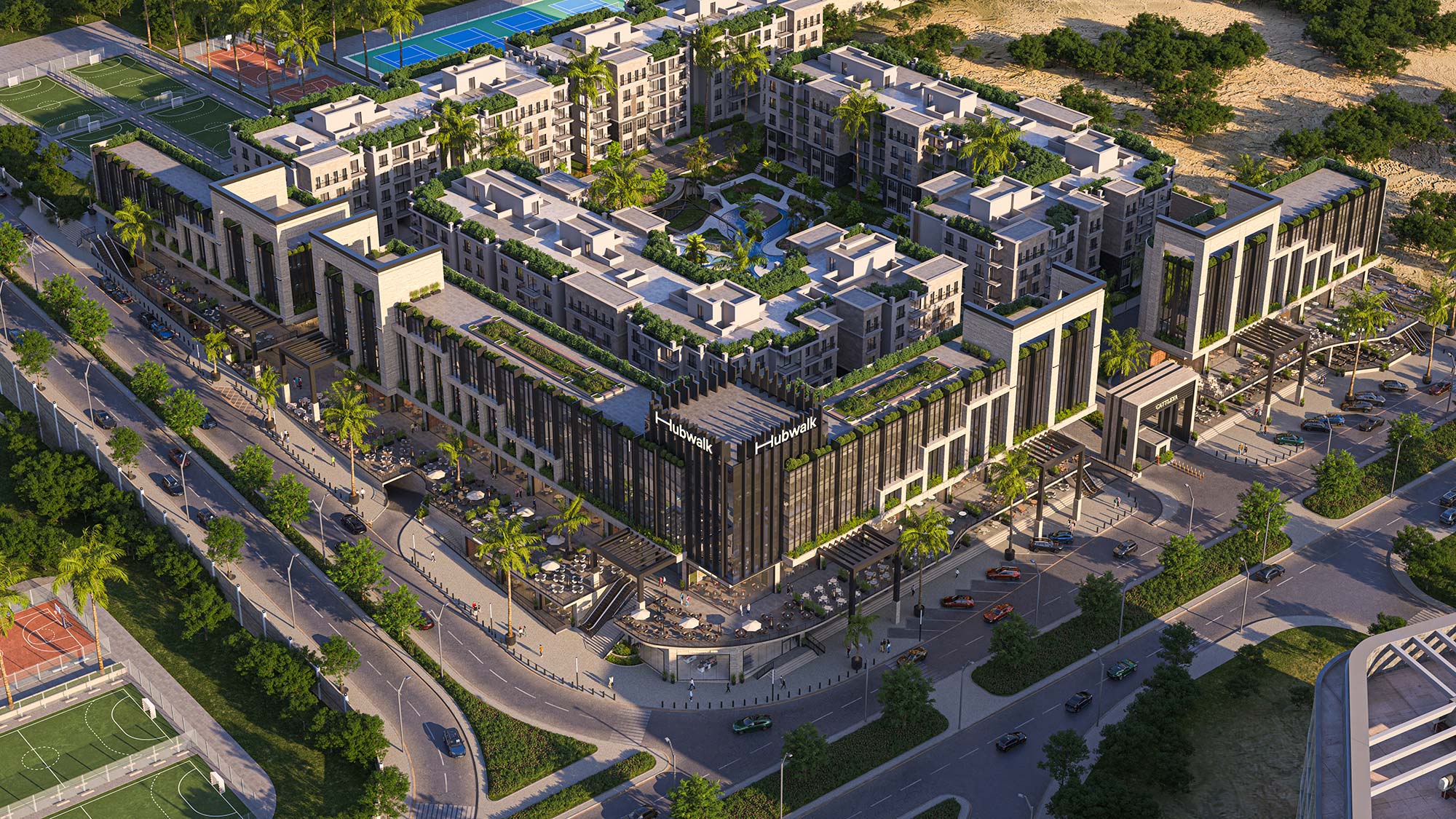 Shop For Sale in Hubwalk New Cairo